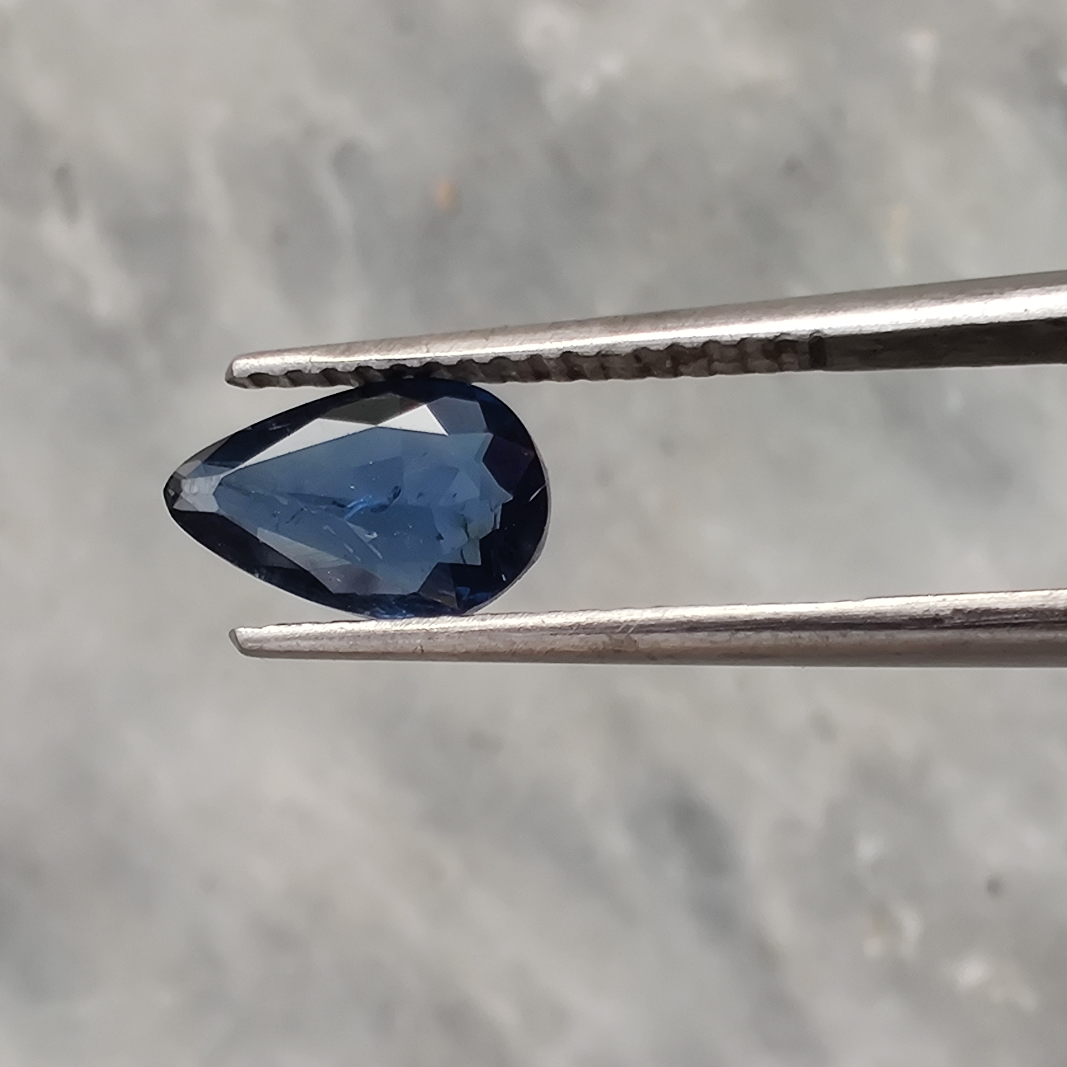 Natural Kashmir Blue Sapphire 1.10ct Unheated Rare Gem view 3