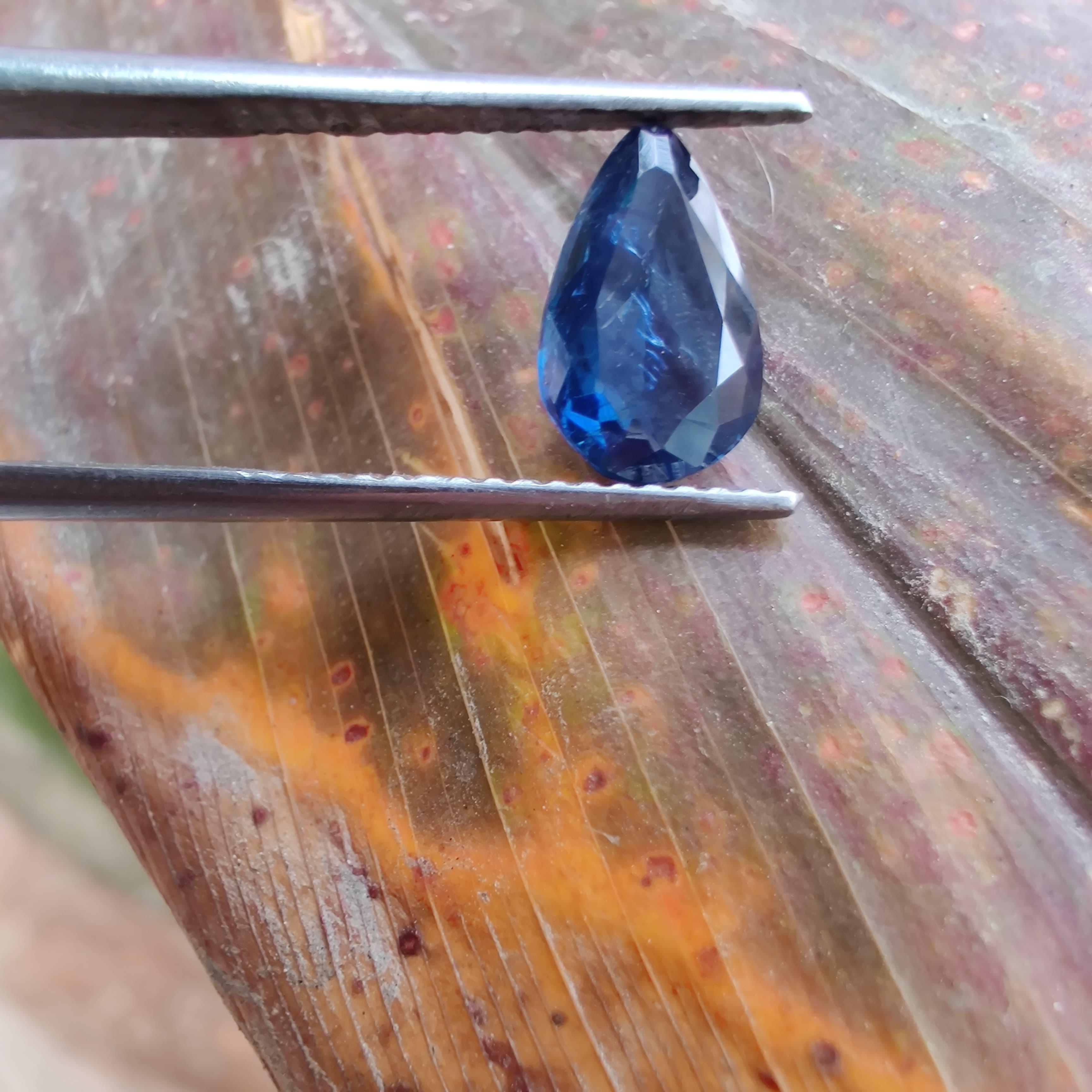 Natural Kashmir Blue Sapphire 1.10ct Unheated Rare Gem