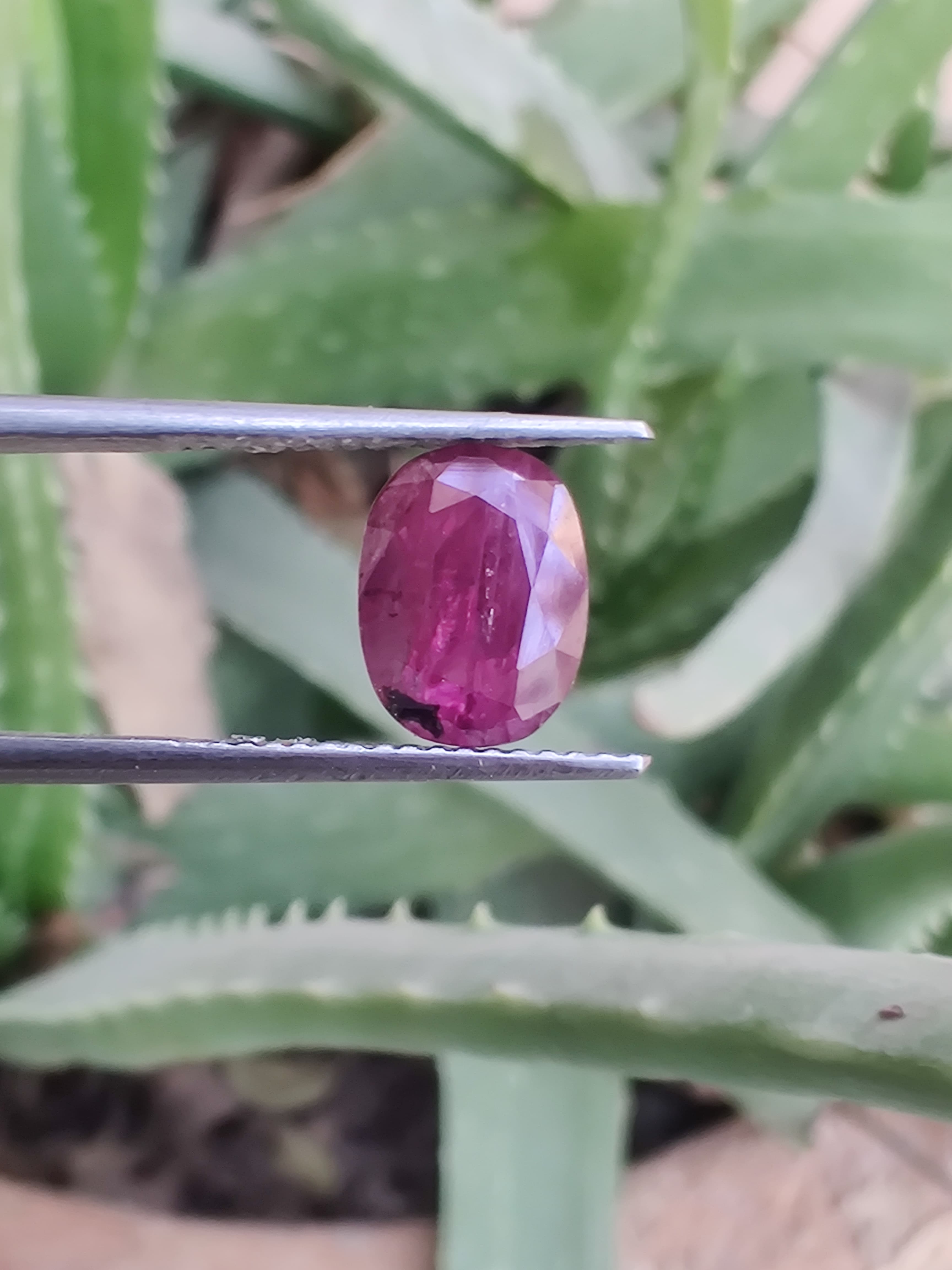 Natural Kashmir Pink Sapphire 2+ ct